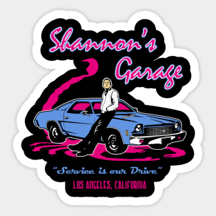 Shannon's Garage Sticker